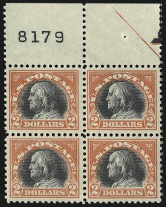 Sale 1096, Lot 758, 1917-19 Issues (Scott 498-524)
