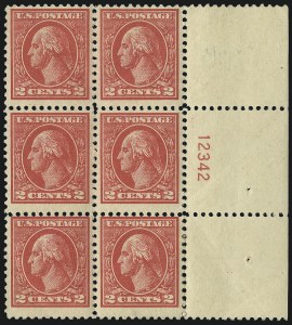 Sale 1096, Lot 762, 1918-22 Offset Printing, Rotary Issues (Scott 525-547)
