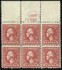 Sale 1096, Lot 763, 1918-22 Offset Printing, Rotary Issues (Scott 525-547)