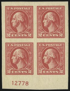 Sale 1096, Lot 769, 1918-22 Offset Printing, Rotary Issues (Scott 525-547)