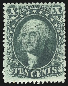 Sale 1096, Lot 77, 5c-10c 1857-60 Issue (Scott 27-35)
