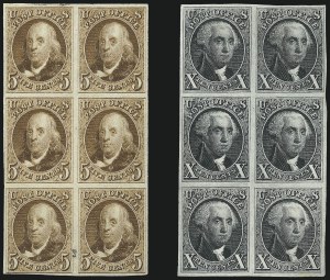 Sale 1096, Lot 8, 1847 Issue, 1875 Reproduction of 1847 Issue (Scott 1-4)