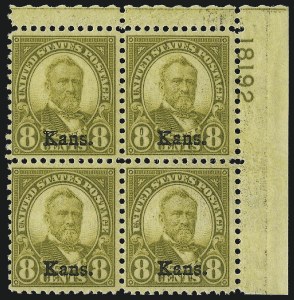 Sale 1096, Lot 807, 1922-29 and Later Issues (Scott 551-679)