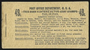 Sale 1096, Lot 810, Complete Booklets