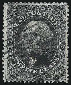 Sale 1096, Lot 83, 12c-90c 1857-60 Issue (Scott 36-39)