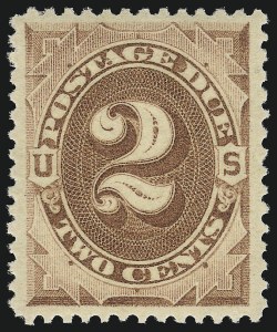 Sale 1096, Lot 839, Postage Due with 1879 American Bank Note Co. Special Printing (Scott J1-J14)