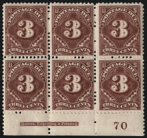 Sale 1096, Lot 856, Postage Due cont. (Scott J16-J104)