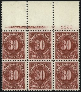 Sale 1096, Lot 865, Postage Due cont. (Scott J16-J104)