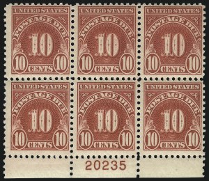 Sale 1096, Lot 870, Postage Due cont. (Scott J16-J104)