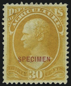 Sale 1096, Lot 904, Officials (Scott O1-O123)