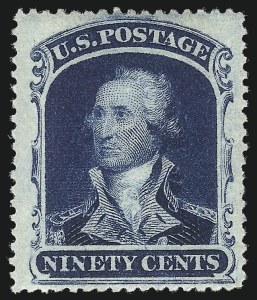 Sale 1096, Lot 91, 12c-90c 1857-60 Issue (Scott 36-39)