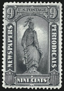 Sale 1096, Lot 920, Newspapers and Periodicals (Scott PR2-PR125)