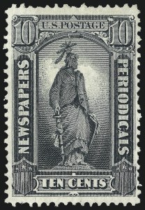 Sale 1096, Lot 921, Newspapers and Periodicals (Scott PR2-PR125)