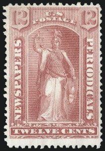 Sale 1096, Lot 922, Newspapers and Periodicals (Scott PR2-PR125)