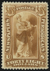 Sale 1096, Lot 932, Newspapers and Periodicals (Scott PR2-PR125)