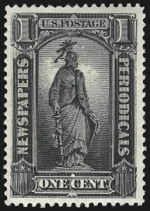 Sale 1096, Lot 937, Newspapers and Periodicals (Scott PR2-PR125)