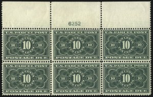 Sale 1096, Lot 956, Parcel Post & Dues, Carriers (Scott Q1-Q12, JQ1-JQ5)