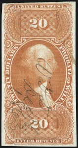 Sale 1096, Lot 971, First Issue Revenues (Scott R1-R102a)
