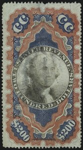Sale 1096, Lot 977, Second & Third Issue Revenues with Inverts (Scott R119-R151a)