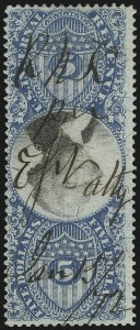 Sale 1096, Lot 989, Second & Third Issue Revenues with Inverts (Scott R119-R151a)