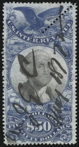 Sale 1096, Lot 992, Second & Third Issue Revenues with Inverts (Scott R119-R151a)