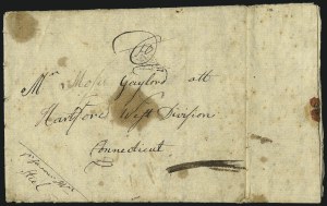 Sale 1100, Lot 190, Postal History: Stampless, Mormon Wagon Train