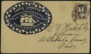 Sale 1100, Lot 200, Postal History: Stamped Covers