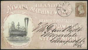 Sale 1100, Lot 212, Postal History: Stamped Covers