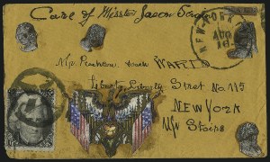 Sale 1100, Lot 216, Postal History: Stamped Covers