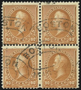 Sale 1100, Lot 43, 1869 Pictorial Issue thru 1870-90 Bank Notes (Scott 113-229)