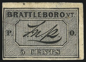 Sale 1106, Lot 3005, Postmasters Provisionals