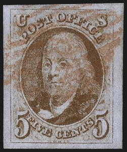 Sale 1106, Lot 3017, 1847 Issue and Reproduction