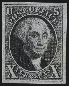 Sale 1106, Lot 3018, 1847 Issue and Reproduction