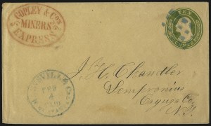 Sale 1106, Lot 3069, Western Mails, continued