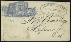 Sale 1106, Lot 3071, Western Mails, continued