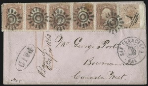 Sale 1106, Lot 3077, Western Mails, continued