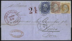 Sale 1106, Lot 3092, 1861-66 Issue