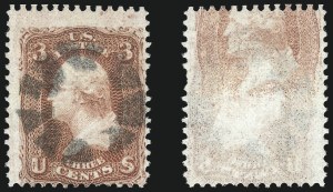 Sale 1106, Lot 3104, 1867-68 Grilled Issue, 1875 Re-Issue