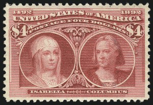 Sale 1106, Lot 3133, Columbian Issue