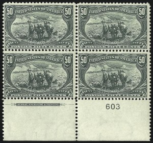 Sale 1106, Lot 3140, 1894-98 Issue thru Pan-American Issue