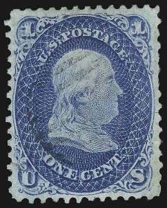 Sale 1107, Lot 120, 1861-66 Issue (Scott 56-78)