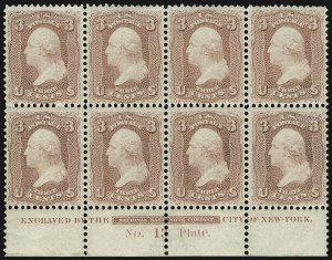 Sale 1107, Lot 123, 1861-66 Issue (Scott 56-78)