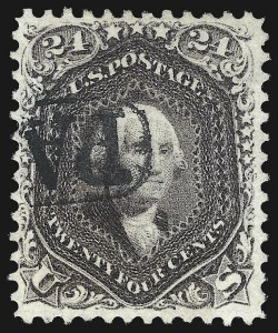 Sale 1107, Lot 125, 1861-66 Issue (Scott 56-78)