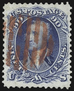 Sale 1107, Lot 131, 1861-66 Issue (Scott 56-78)