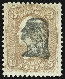 Sale 1107, Lot 144, Fancy Cancellations: Off Cover