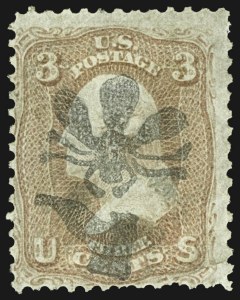 Sale 1107, Lot 149, Fancy Cancellations: Off Cover