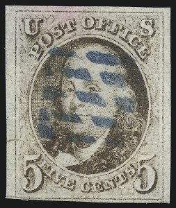Sale 1107, Lot 16, 1847 Issue (Scott 1-2)