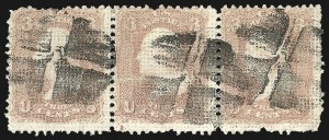 Sale 1107, Lot 185, 1867-68 Grilled Issue (Scott 79-85E)