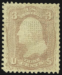 Sale 1107, Lot 186, 1867-68 Grilled Issue (Scott 79-85E)