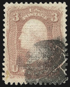 Sale 1107, Lot 189, 1867-68 Grilled Issue (Scott 79-85E)